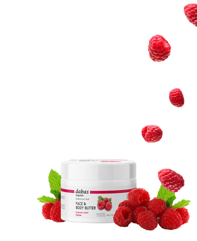 Dabas Organics Face & Body Butter Hyaluronic Acid & Peptides