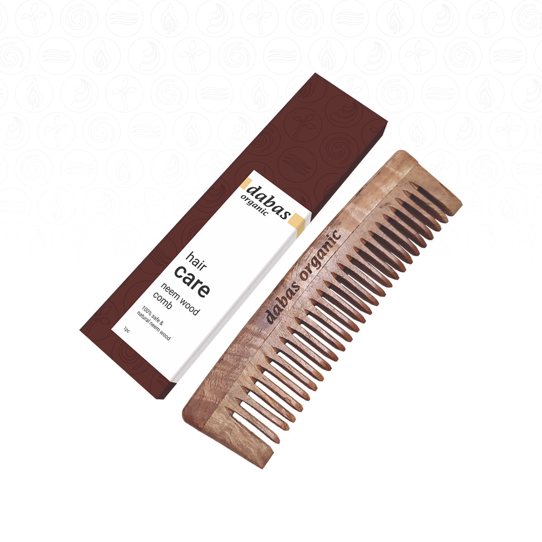 Hair Care Neem Wood Comb - 1 Piece
