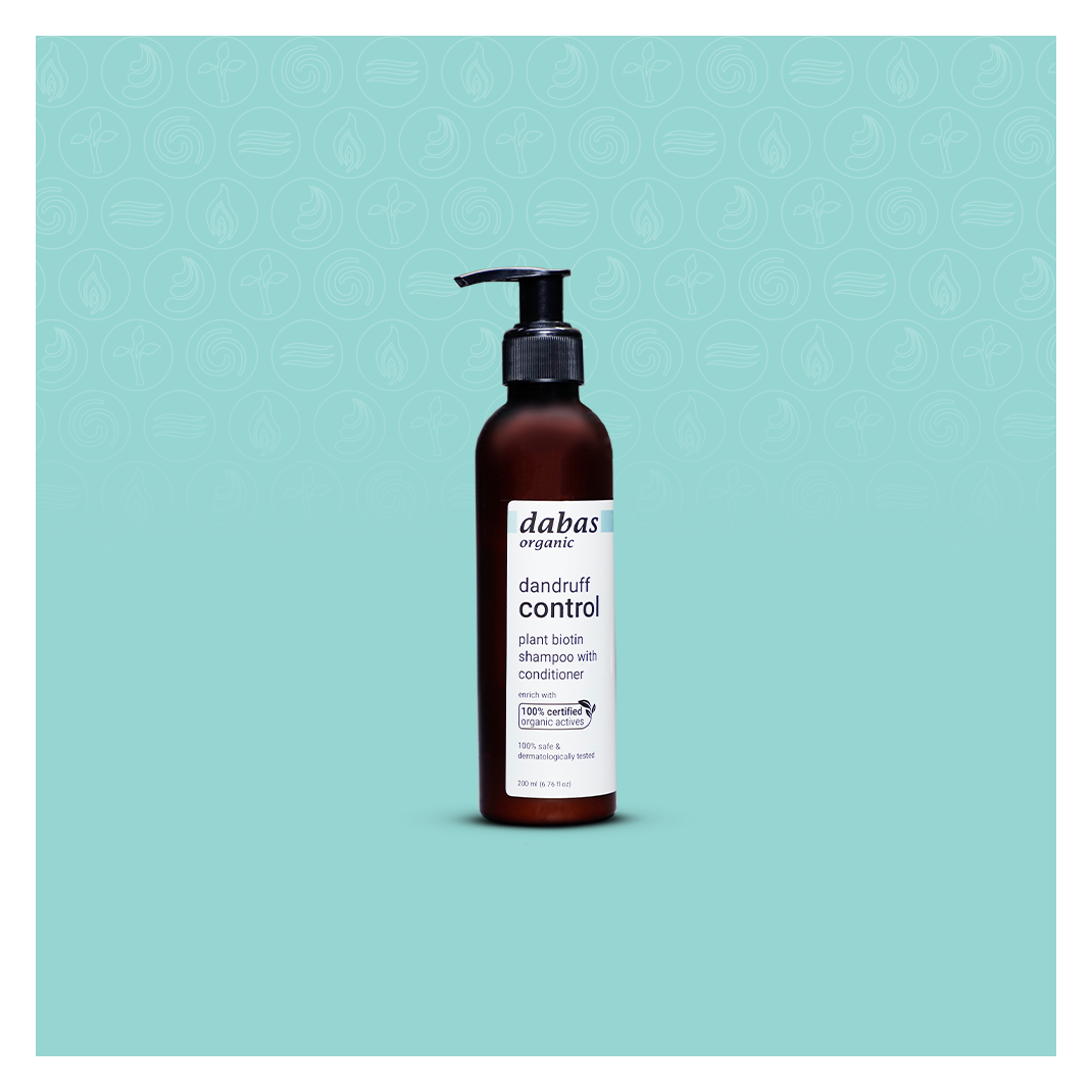 Dandruff Control Plant Biotin Shampoo with Conditioner